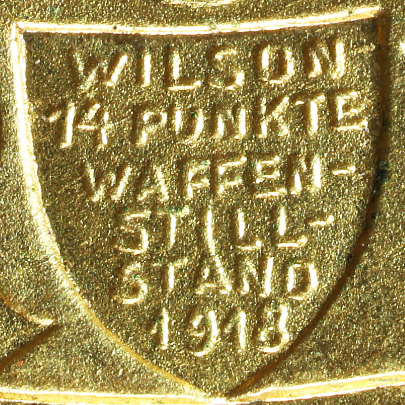 Man berief sich auf den 14-Punkte-Plan des US-Präsidenten.