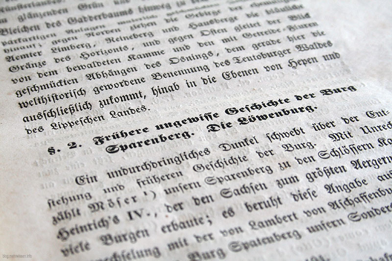 Spekulationen über die Vergangenheit der Sparrenburg